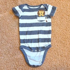 Baby Onesie with Lion